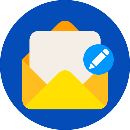 escribir correo icono gratis