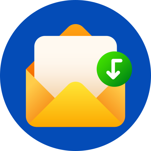 recibir correo icono gratis