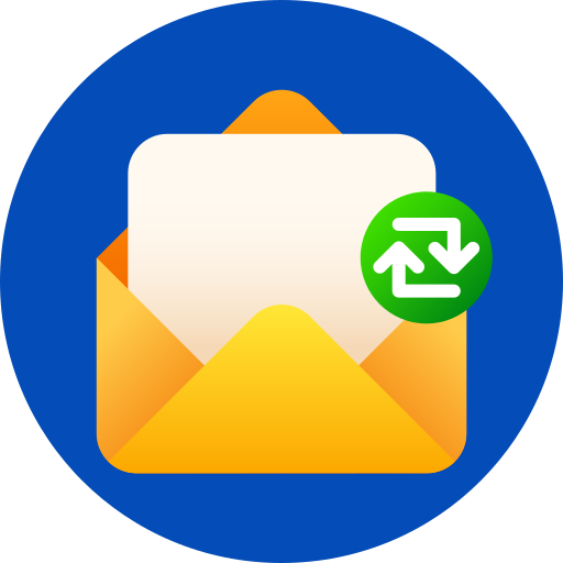 intercambiar correos icono gratis