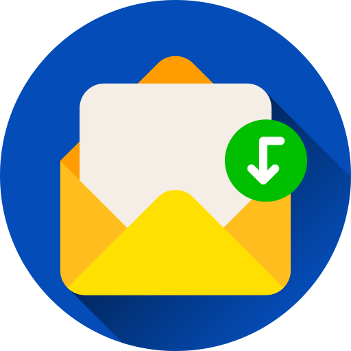 recibir correo icono gratis