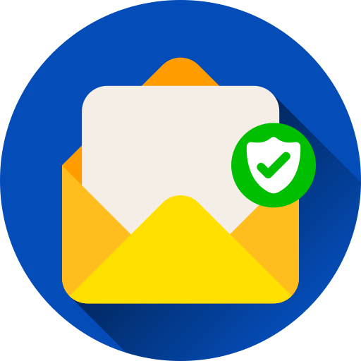 correo electrónico confidencial icono gratis