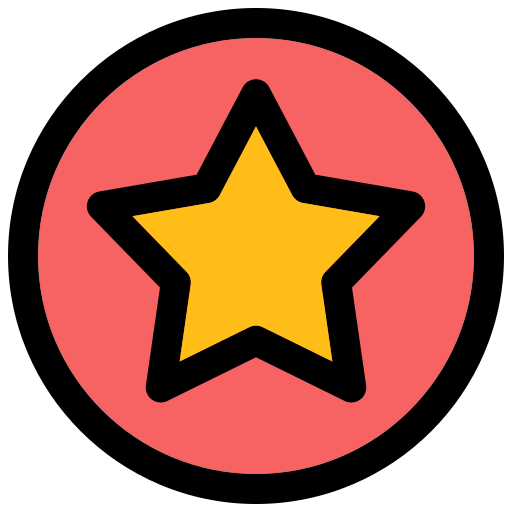 Star Generic color lineal-color icon