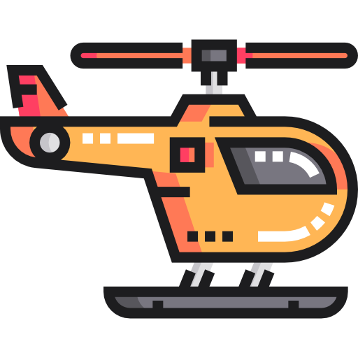 helicóptero icono gratis