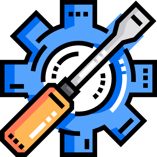 Screwdriver Detailed Straight Lineal Color Icon