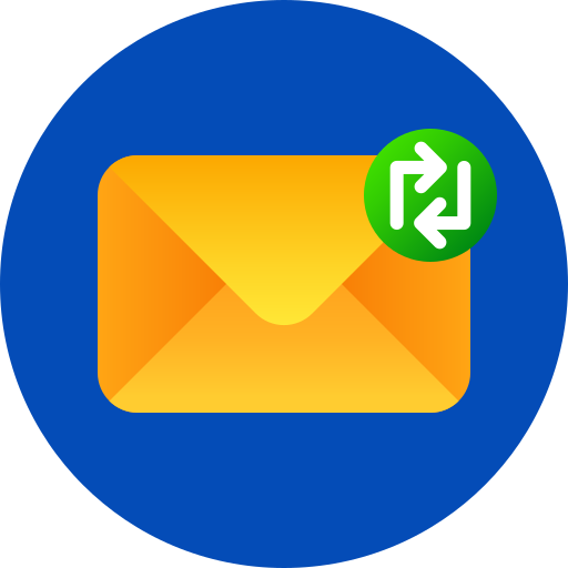 intercambiar correos icono gratis