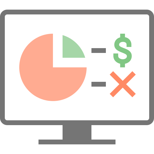 gráfico circular icono gratis