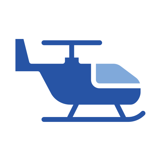 helicóptero icono gratis