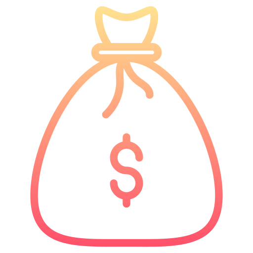 bolsa de dinheiro grátis ícone