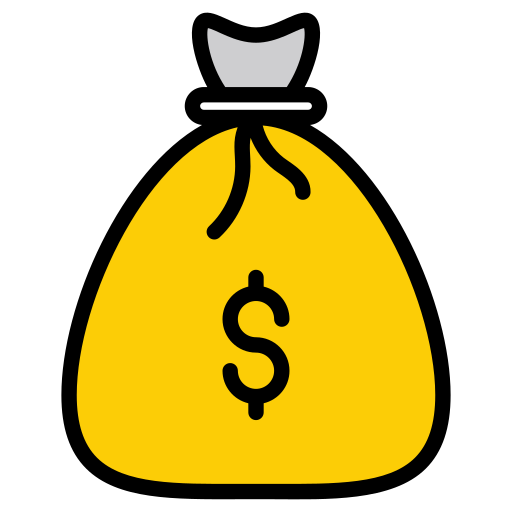 돈 가방 무료 아이콘