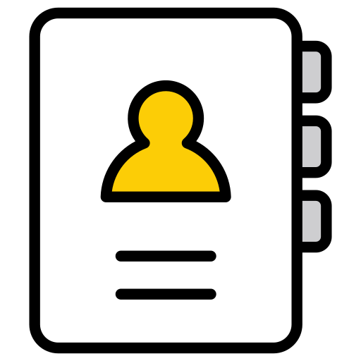 연락처 무료 아이콘