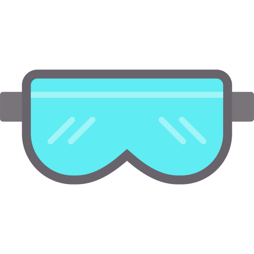 lentes de seguridad icono gratis