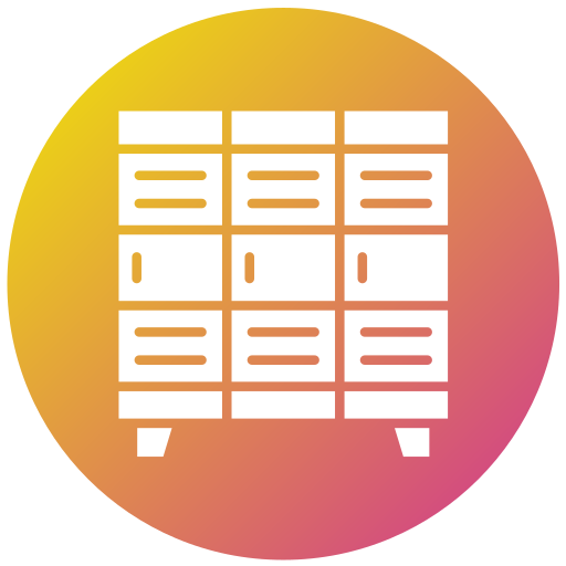 Locker Generic gradient fill icon