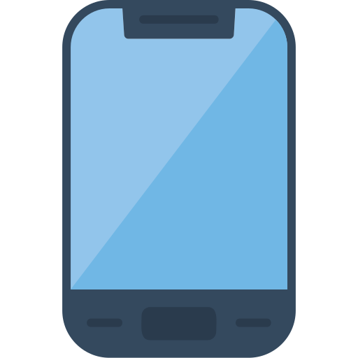 Smartphone Generic color fill icon