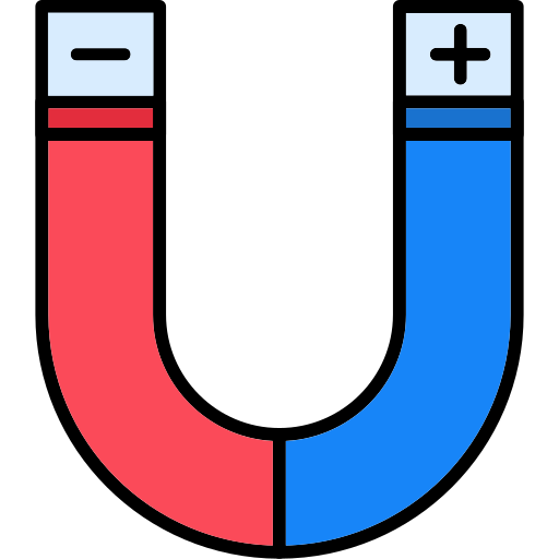 Magnet Generic color lineal-color icon