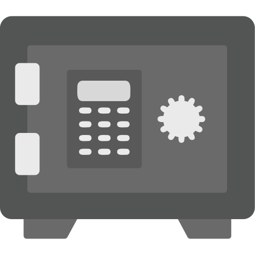 caja de seguridad icono gratis