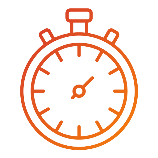 Chronometer Generic gradient outline icon