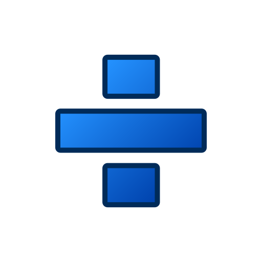 divisão grátis ícone