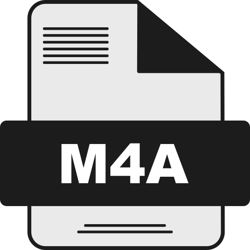 archivo m4a icono gratis