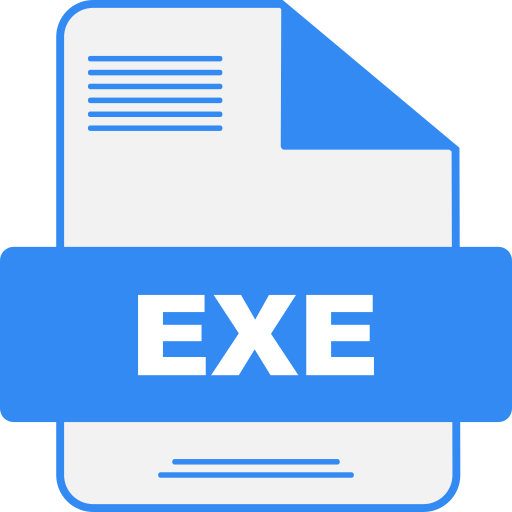 Exe file - free icon