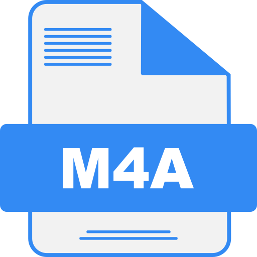 archivo m4a icono gratis