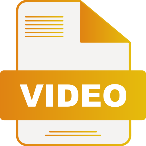 Video Generic gradient fill icon