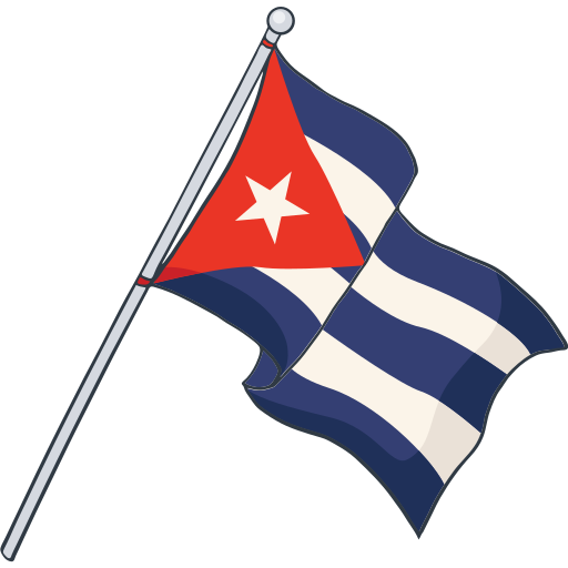 cuba icono gratis