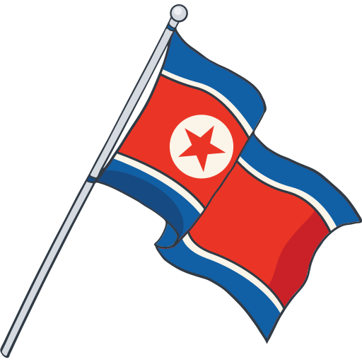 corea del norte icono gratis