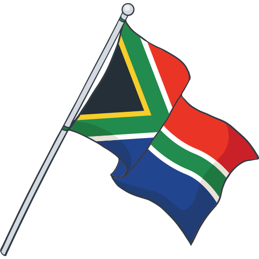 South Africa Free Flags Icons 0531