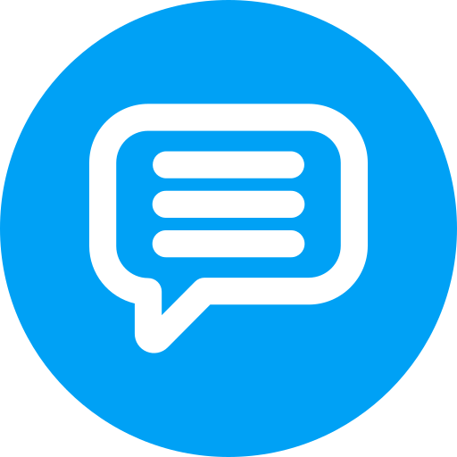 Chat bubble Generic color fill icon