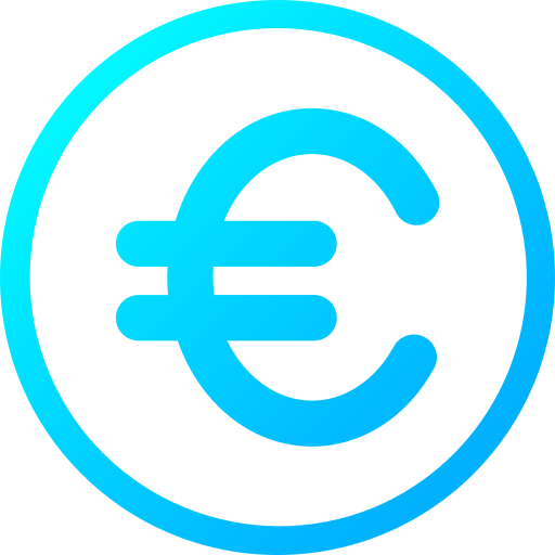 euro icono gratis