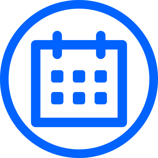 Calendar Generic color outline icon