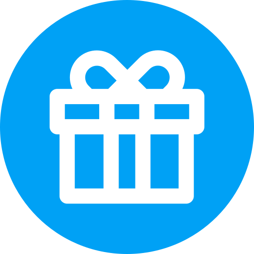 caixa de presente grátis ícone