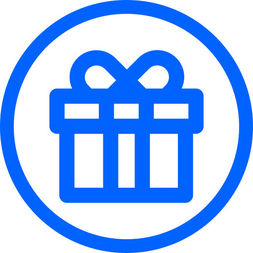 caixa de presente grátis ícone