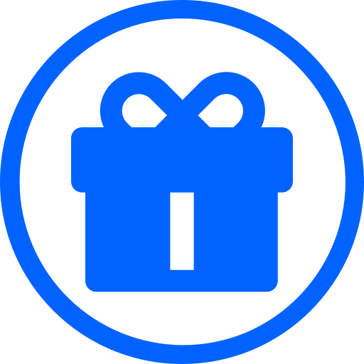 caixa de presente grátis ícone