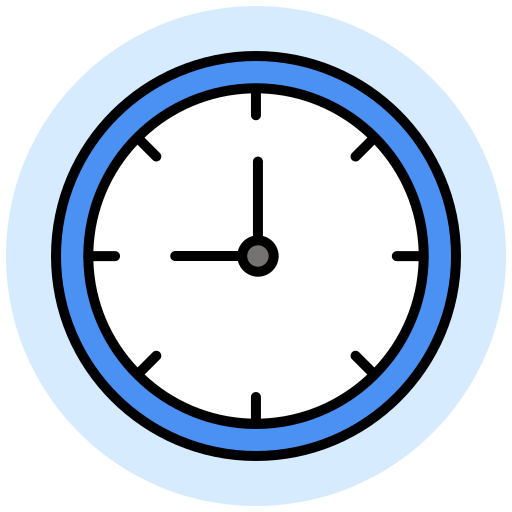 Clock free icon Clock free icon