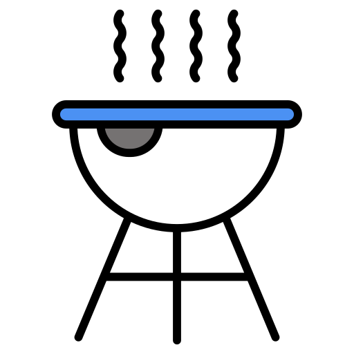 гриль для барбекю бесплатно иконка