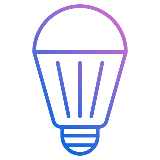 Led bulb free icon