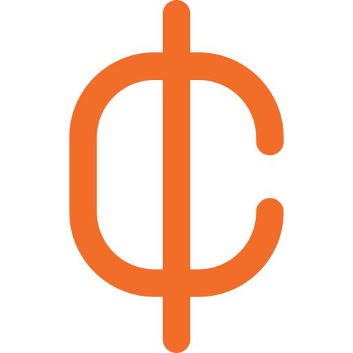 centavo grátis ícone centavo grátis ícone