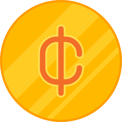 centavo grátis ícone centavo grátis ícone