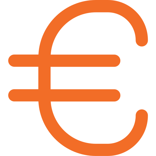 euro icono gratis