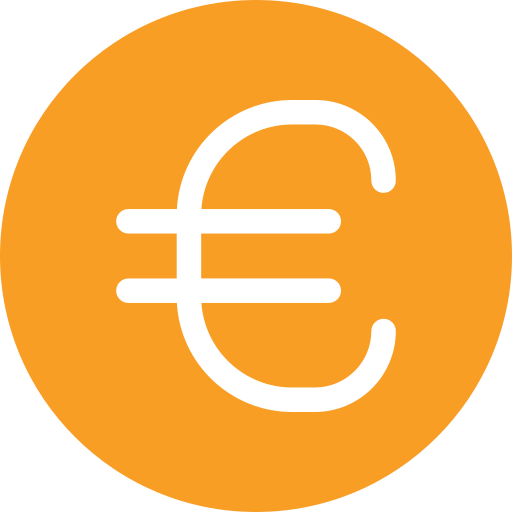 euro icono gratis