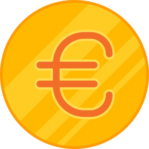 euro icono gratis