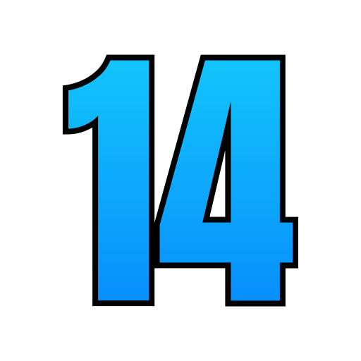 catorce icono gratis