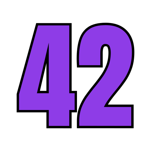 quarenta e dois grátis ícone