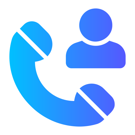 Phone call Generic gradient fill icon