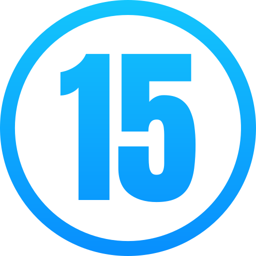 fünfzehn kostenlos Icon fünfzehn kostenlos Icon