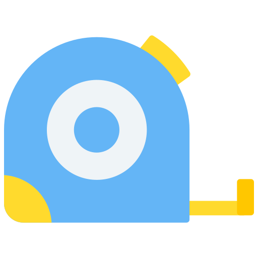 cinta métrica icono gratis