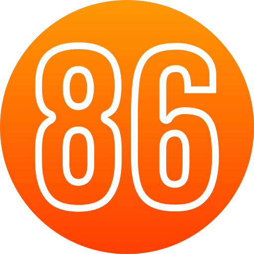 86 icono gratis