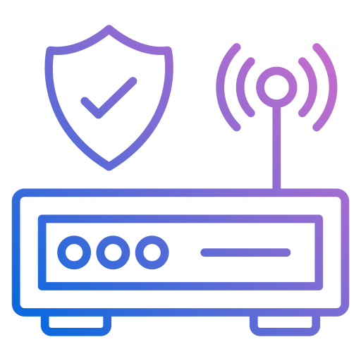 seguridad de internet icono gratis