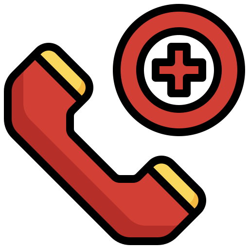 Icono De Llamada De Emergencia Generic Color Outline